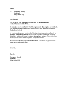 Employee Official Warning Letter