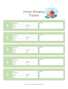 Home Showing Tracker