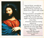 Jesus Holy Card (2 per page)
