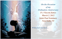 Ordination Anniversary Card 3 (2 per page)