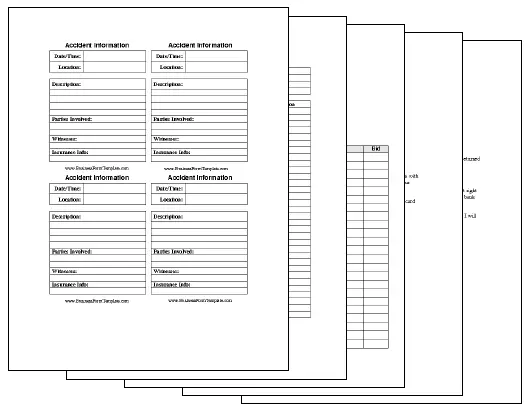 $199 Printable Business Form Templates Collection