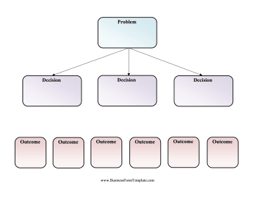 Decision Tree Business Form Template