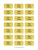 Entry Tickets