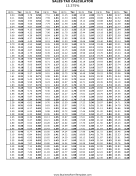 13.375% Sales Tax Calculator Business Form Template