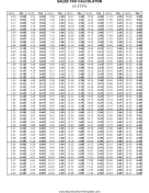 14.375% Sales Tax Calculator Business Form Template