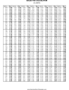 15.25% Sales Tax Calculator Business Form Template