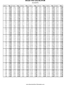 16.625% Sales Tax Calculator Business Form Template