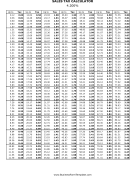 4.2% Sales Tax Calculator Business Form Template