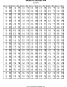 6.375% Sales Tax Calculator Business Form Template