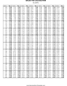 8.125% Sales Tax Calculator Business Form Template