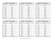 Tarjeta De Tiempo Manual Miniatura Business Form Template